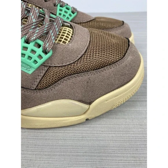 Nike Air Jordan 4 Retro x Union La Taupe Haze Men's Sneakers Size 10 - Picture 3 of 12